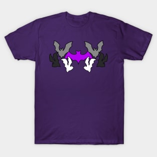 Pride Bats Asexual T-Shirt